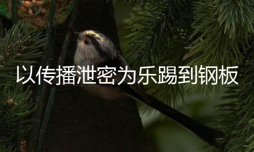 播泄板以传密为密被0万网红A泄到钢订阅封停乐踢传播