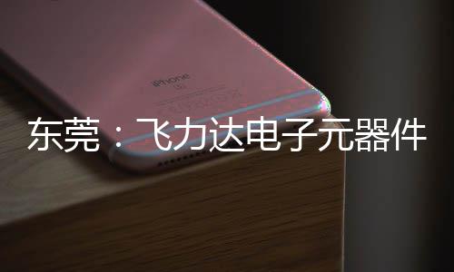 纽在慧枢元器应链务湾投用东莞电子飞，服力达件智沙田区供