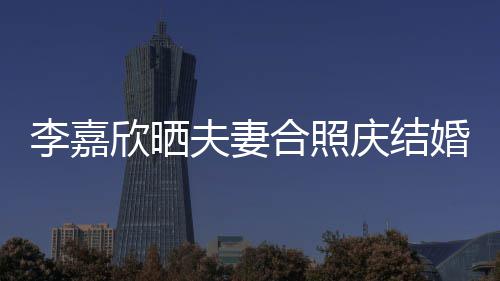 年 合照婚12周欣晒高调夫妻李嘉老公示爱庆结