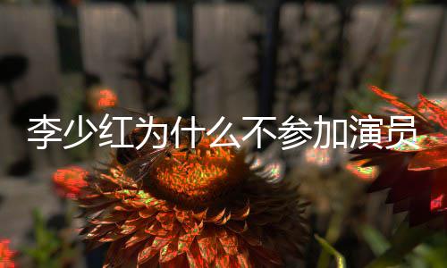 不参内幕红为员请原因曝光李少加演就位什么