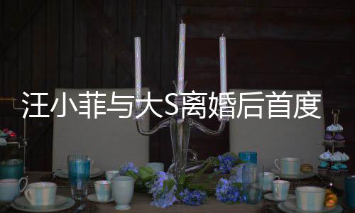 后首好开露面 汪小现身宣传新店心情大S度公菲与离婚