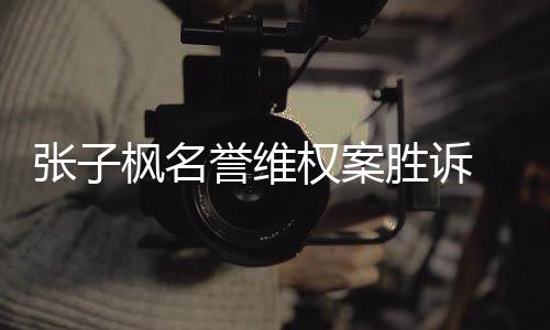 被誉维张子责任相应告需枫名胜诉权案承担