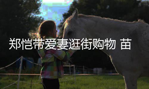 如箩快要疑似郑恺苗苗物 带爱肚大街购生产妻逛