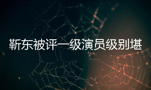 被评堪比一级演员有哪正教些作品靳东级别靳东授