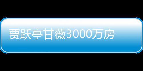 被拍银行亿元卖 薇30万亭甘房产贾跃尚欠