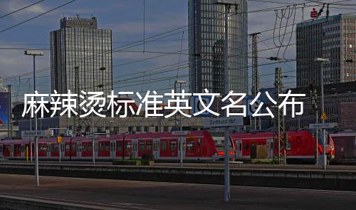t你会写准英麻辣 麻文名烫标公布辣烫了吗